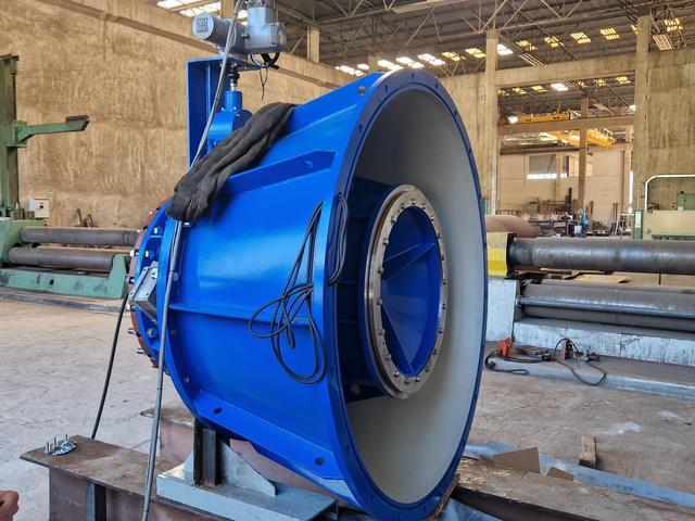 Fixed-cone valve with electric actuator